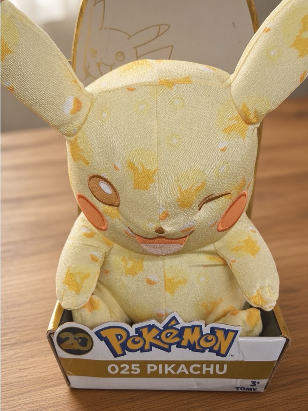 Pokemon Yellow & Orange Pikachu Plush - 025